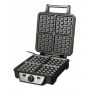 Camry | CR 3025 | Waffle maker | 1150 W | Number of pastry 4 | Belgium | Black/Stainless steel - 4